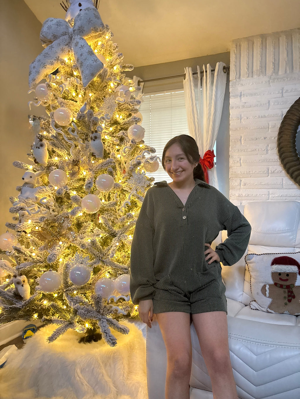 Matcha Romper